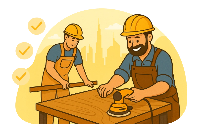 Dubai carpentry services