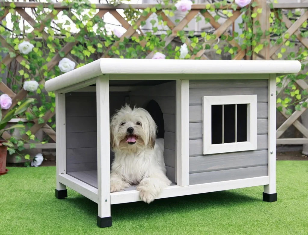Premium luxury dog house in Dubai with modern design