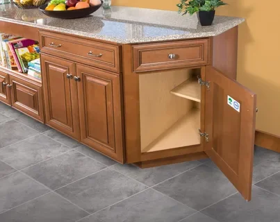 Luxury kitchen cabinets with premium wood finish in a Dubai home