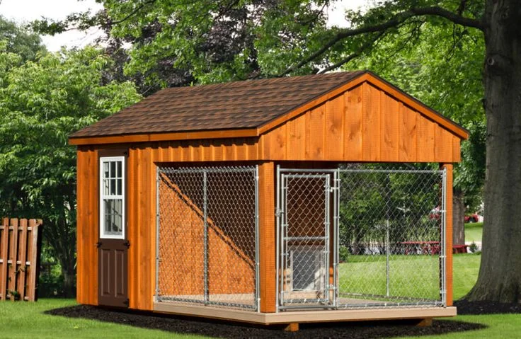 Custom-made dog house design in Dubai with ventilation