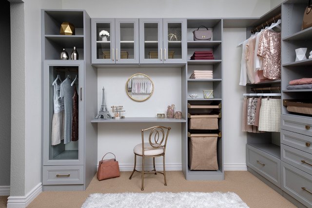 Customized wooden wardrobe cabinets for homes in Dubai
